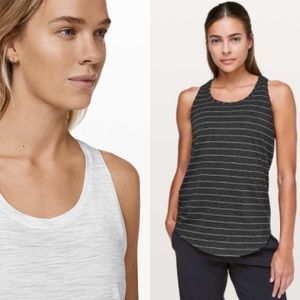SET OF TWO Lululemon Love Pleat Tanks